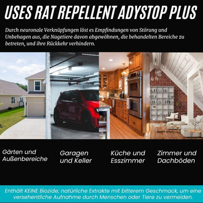 Ratten und Mäuseabweh in Beuteln, 10×20 g ohne Gift (Rat Repellent Adystop Plus)