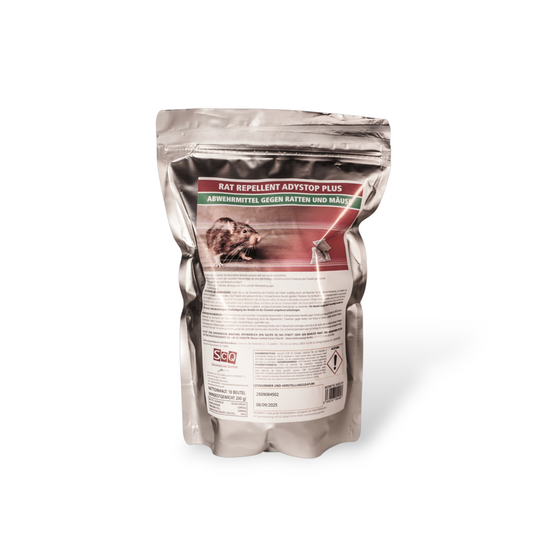 Ratten und Mäuseabweh in Beuteln, 10×20 g ohne Gift (Rat Repellent Adystop Plus)